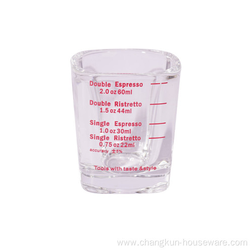 Barista Espresso Coffee 2oz Shot Glass Cup